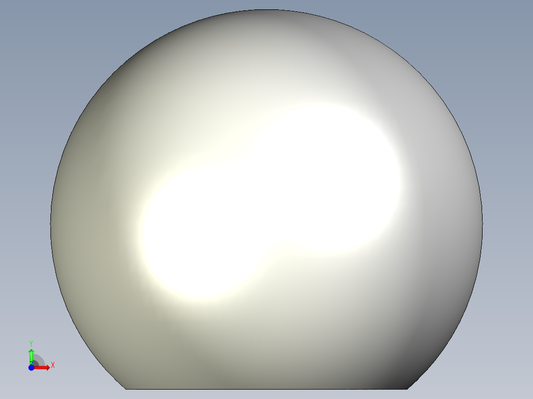 把手頭(鋁合金)ALB-3D多系列多零件图纸模型前视图