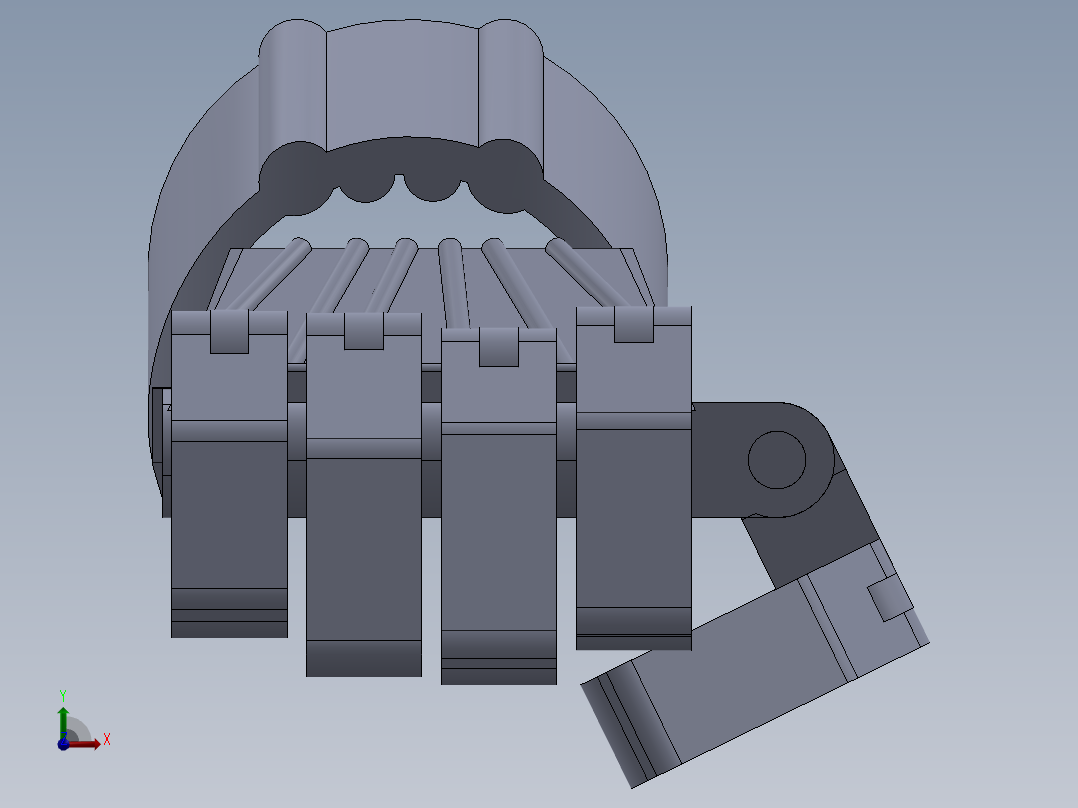 仿生机械手 (34)前视图