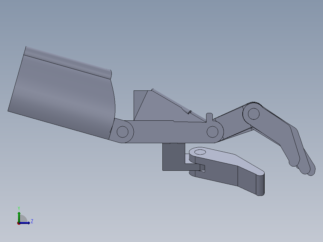 仿生机械手 (34)左视图