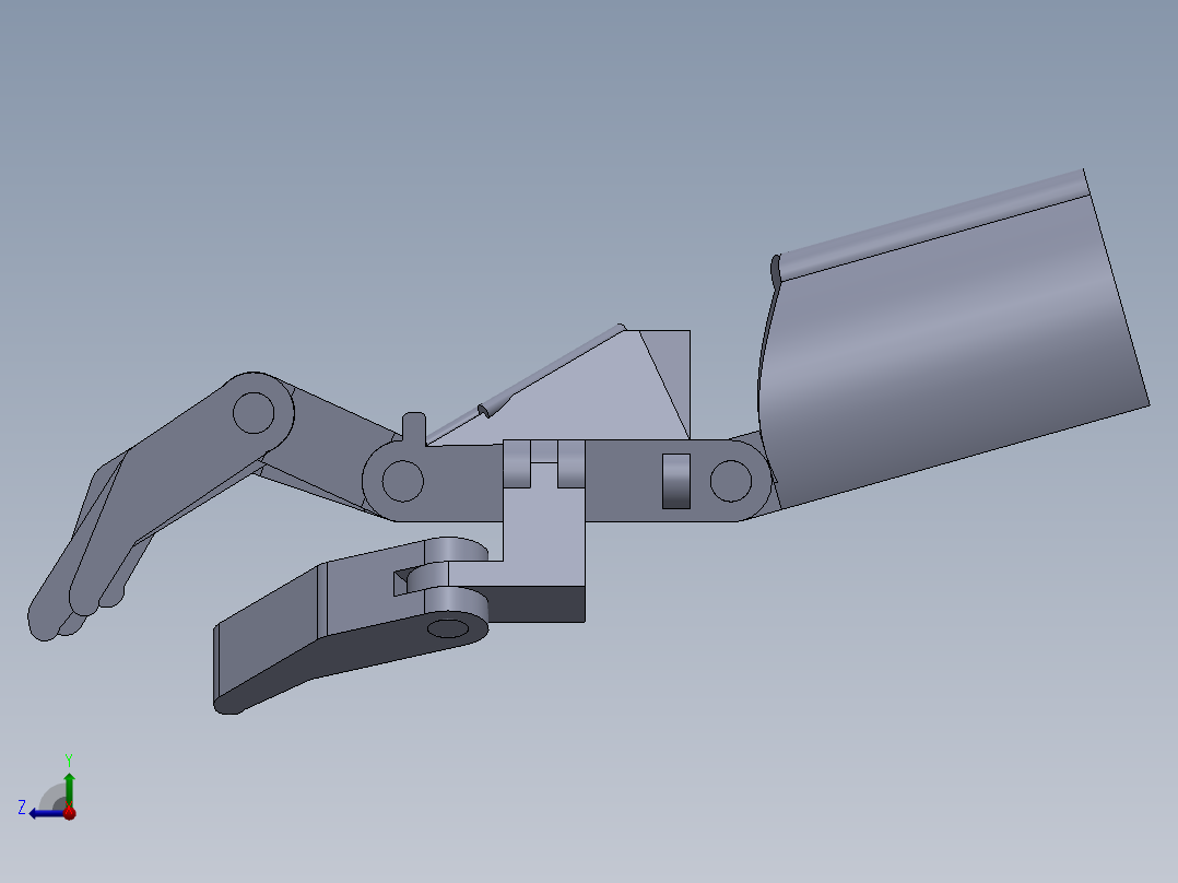仿生机械手 (34)右视图