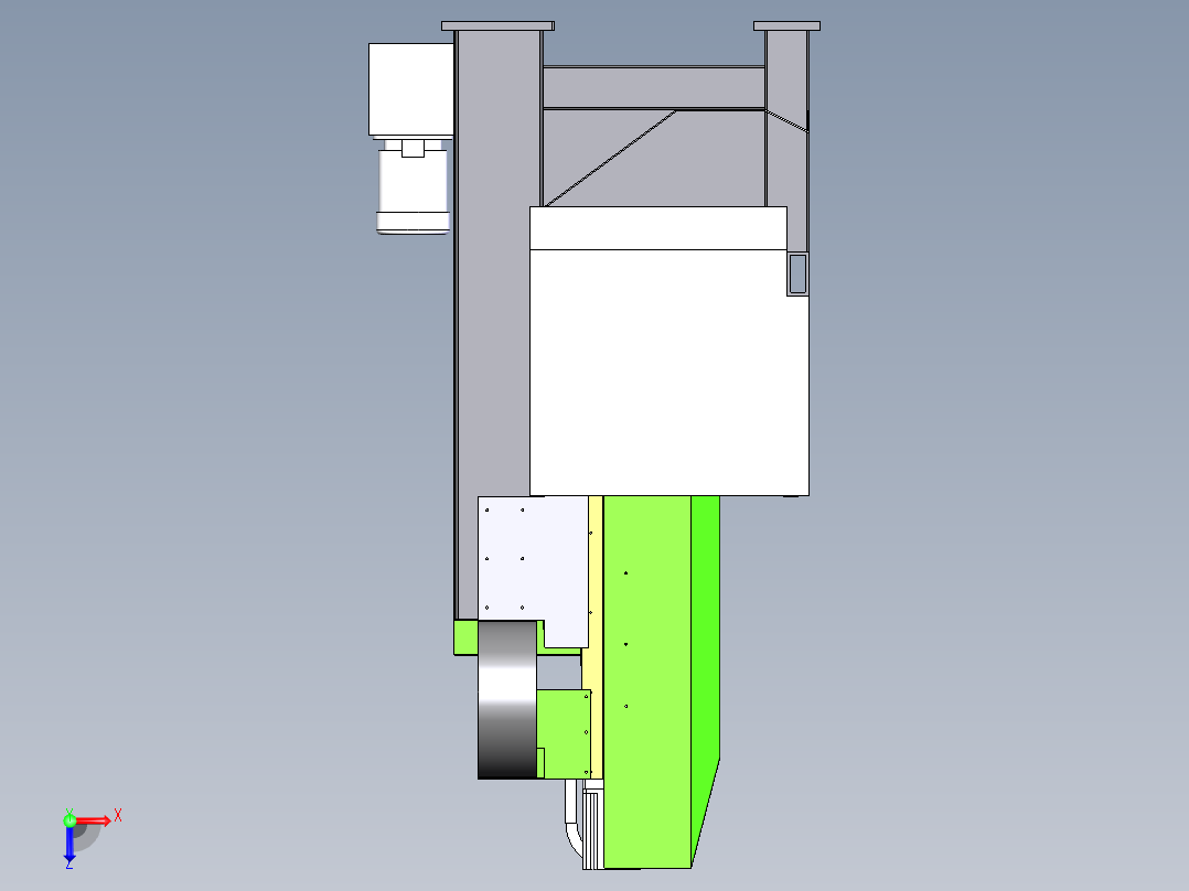 大型2030三轴圆雕机sw18可编辑俯视图
