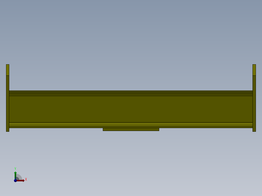 管道连接件-连接件 (3)前视图