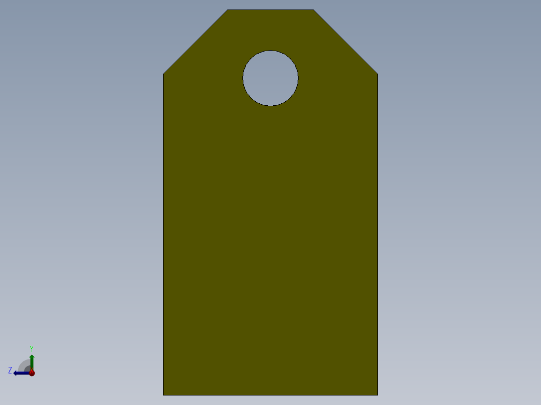 管道连接件-连接件 (3)右视图