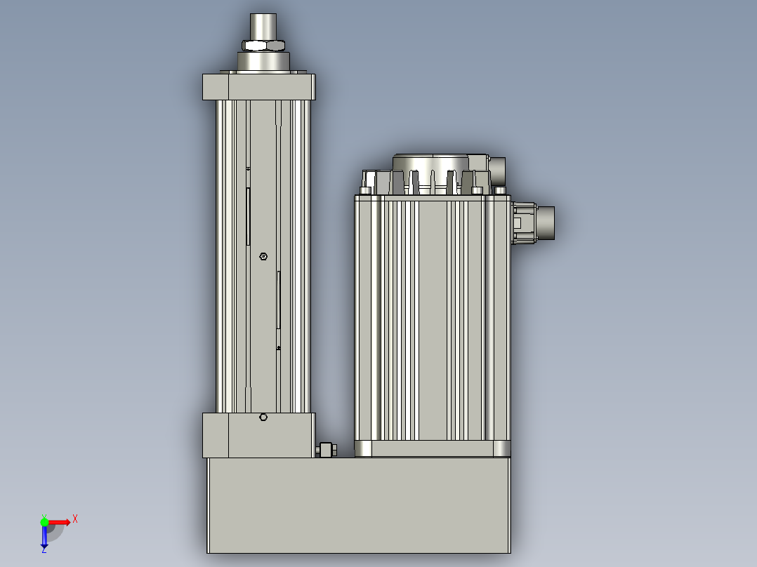 DDA110-20-200-BR-LB-A-P55俯视图