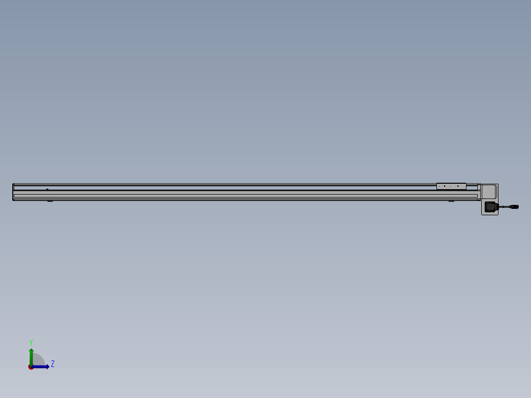 精密模组MT100-L78-1500-RD-M10-C4左视图