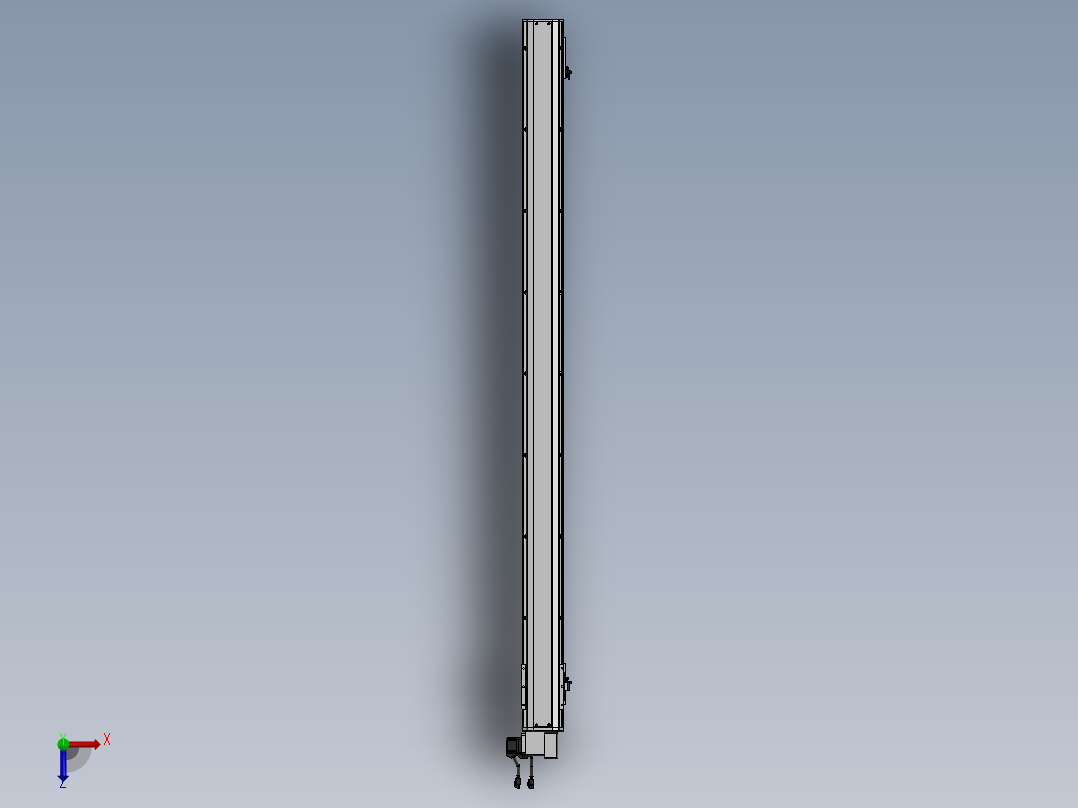 精密模组MT100-L78-1500-RD-M10-C4俯视图