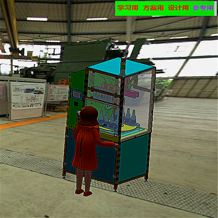 啤酒罐装机 非标自动化设备3D图纸3D模型