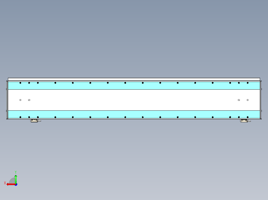 威洛博LC系列3d模型模组2LC22H2Y-S950后视图