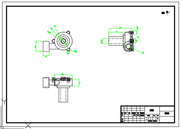 滚筒洗衣机结构设计（CAD）