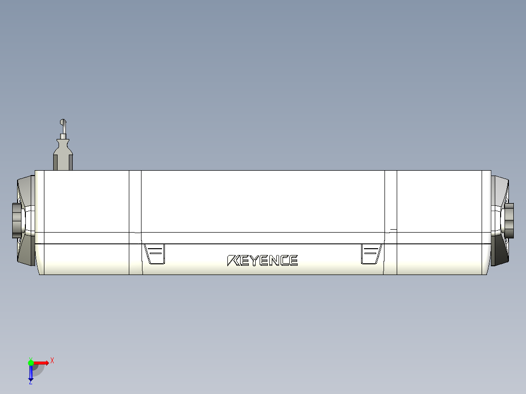 基恩士SJ-F5000_kc图纸模型俯视图