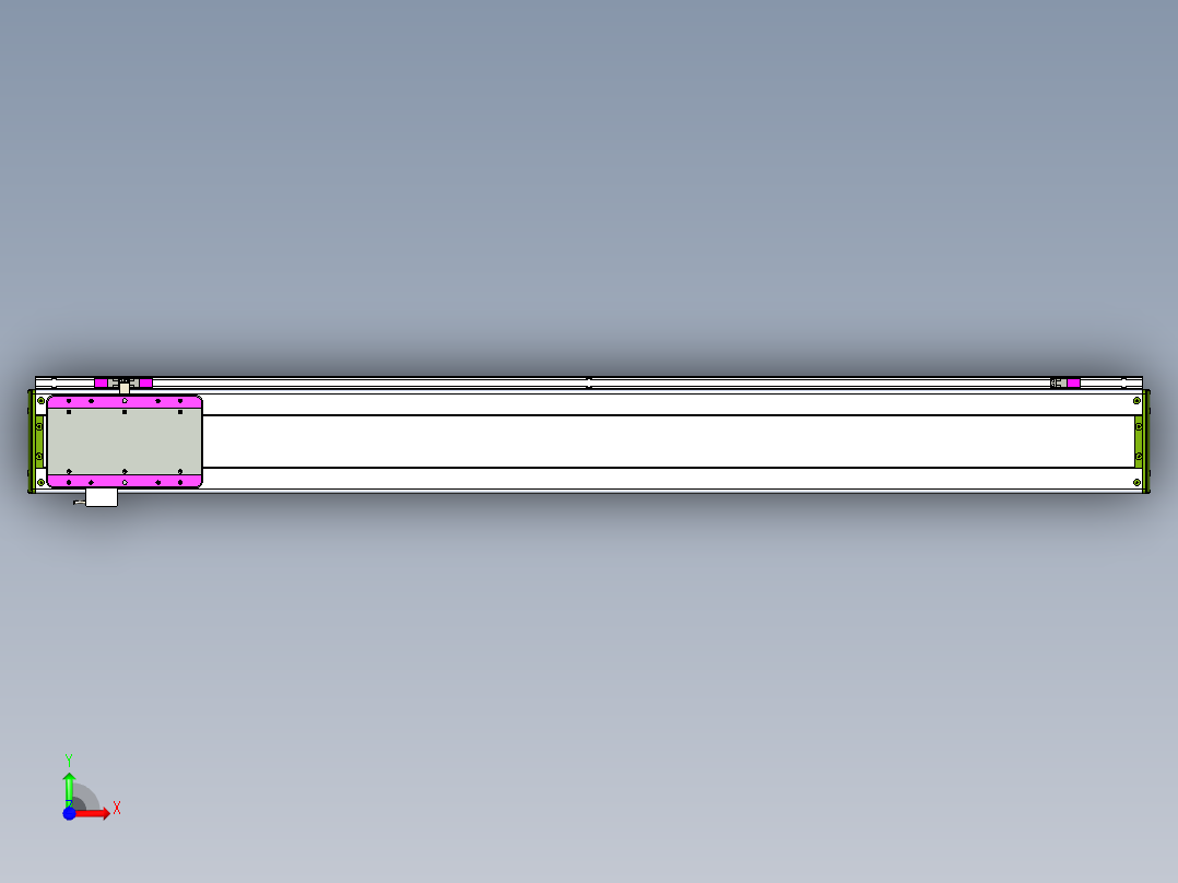 威洛博LC系列3d模型模组LC14S2Y-S1250前视图
