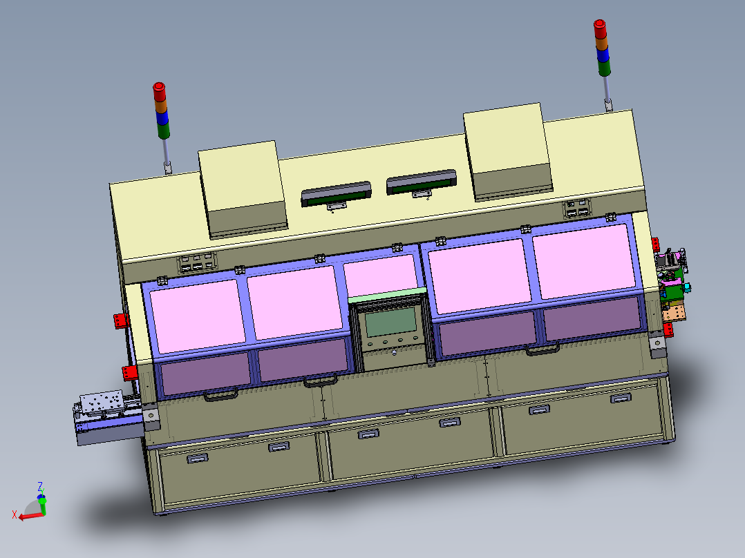 多工位ACF贴胶带&预压设备sw18可编辑