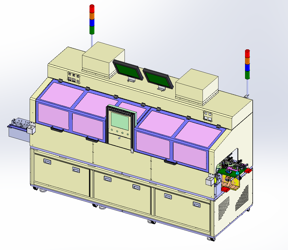 多工位ACF贴胶带&预压设备sw18可编辑