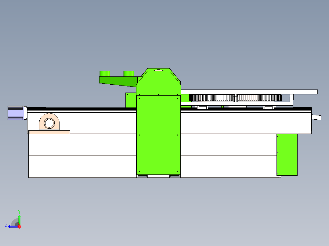 1515抛光皮切割机sw18可编辑右视图
