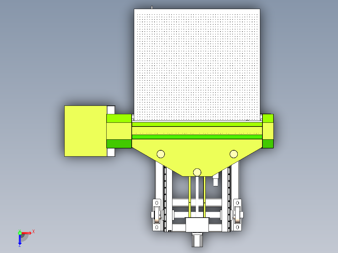 1515抛光皮切割机sw18可编辑俯视图