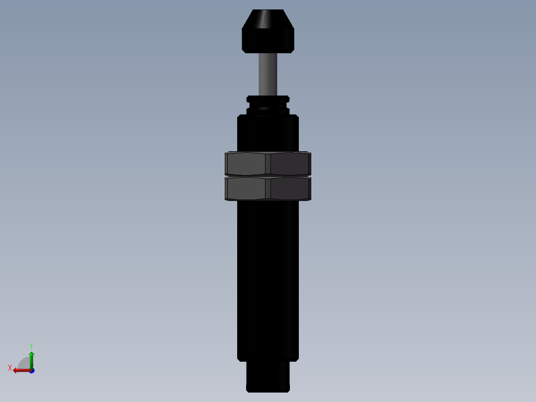 2.亚德客缓冲器后视图