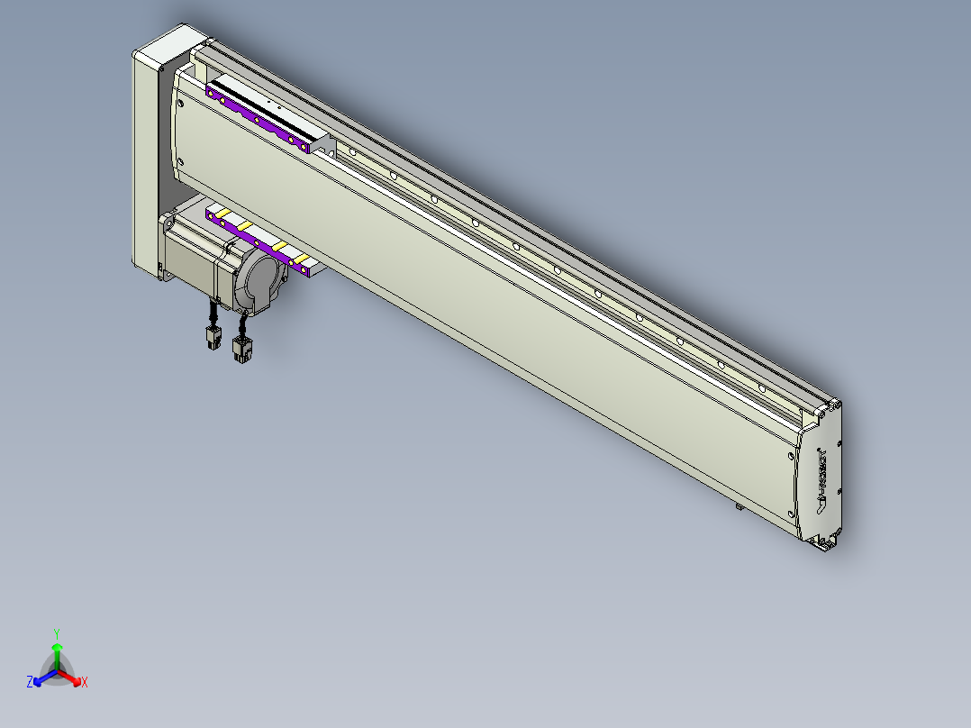 威洛博QF17-Lxx-C-S660-BL-ZP75-C3正等轴测图