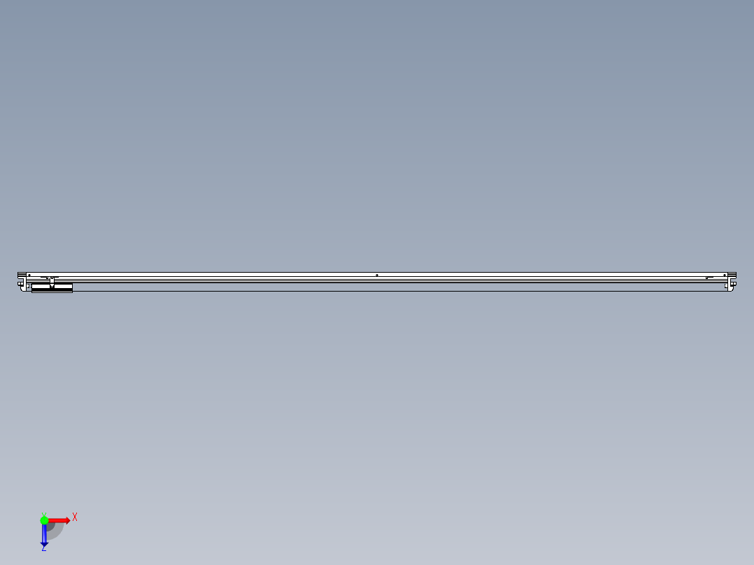 威洛博VL系列3d模型模组VL17E2Y-S2850俯视图
