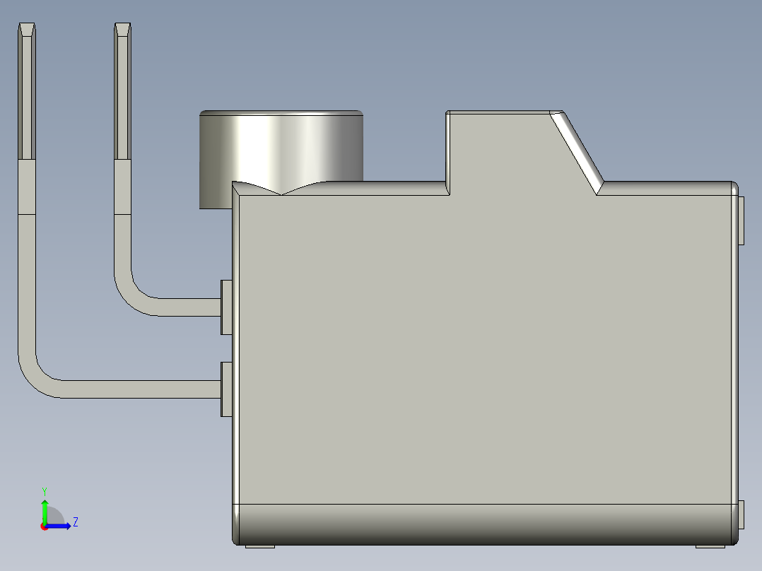 连接器AAUS01CP2-028K0221左视图