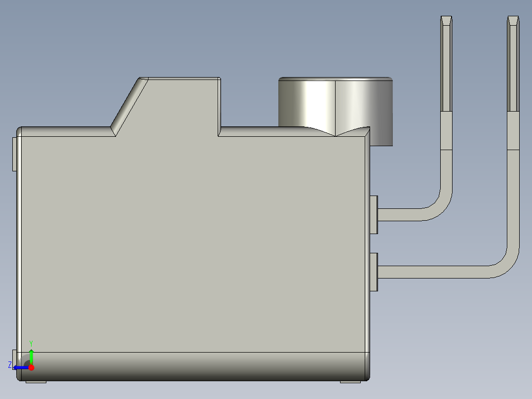 连接器AAUS01CP2-028K0221右视图