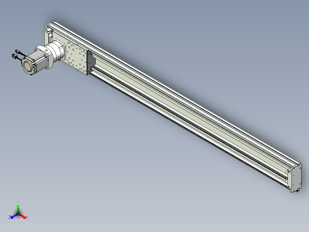 威洛博VG 系列模组VG14-L45π-S1300-BC-ZP40B-C3-K正等轴测图