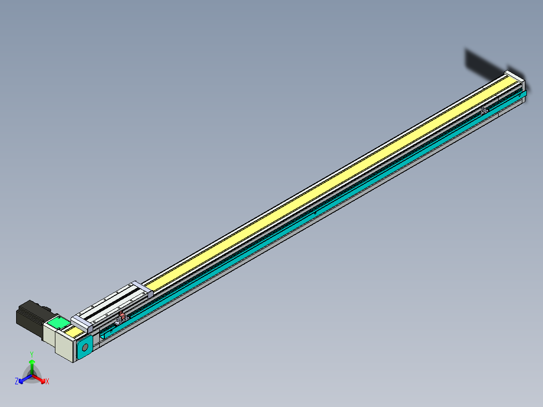 欧规系列-LB6-L130-C-S1300-BR-P40-D3正等轴测图