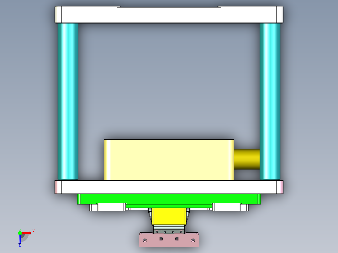 Stand-CNC2-0525俯视图