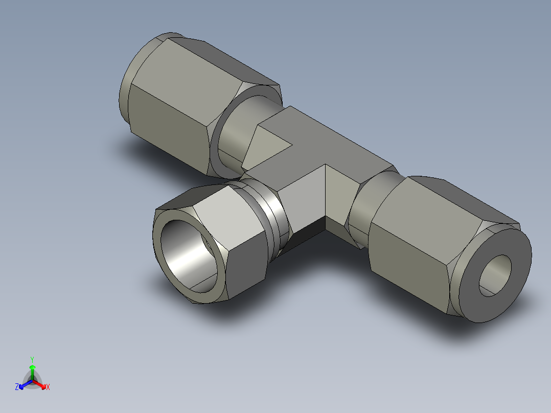 卡套式工业通用硬管接头4_s6bu-s