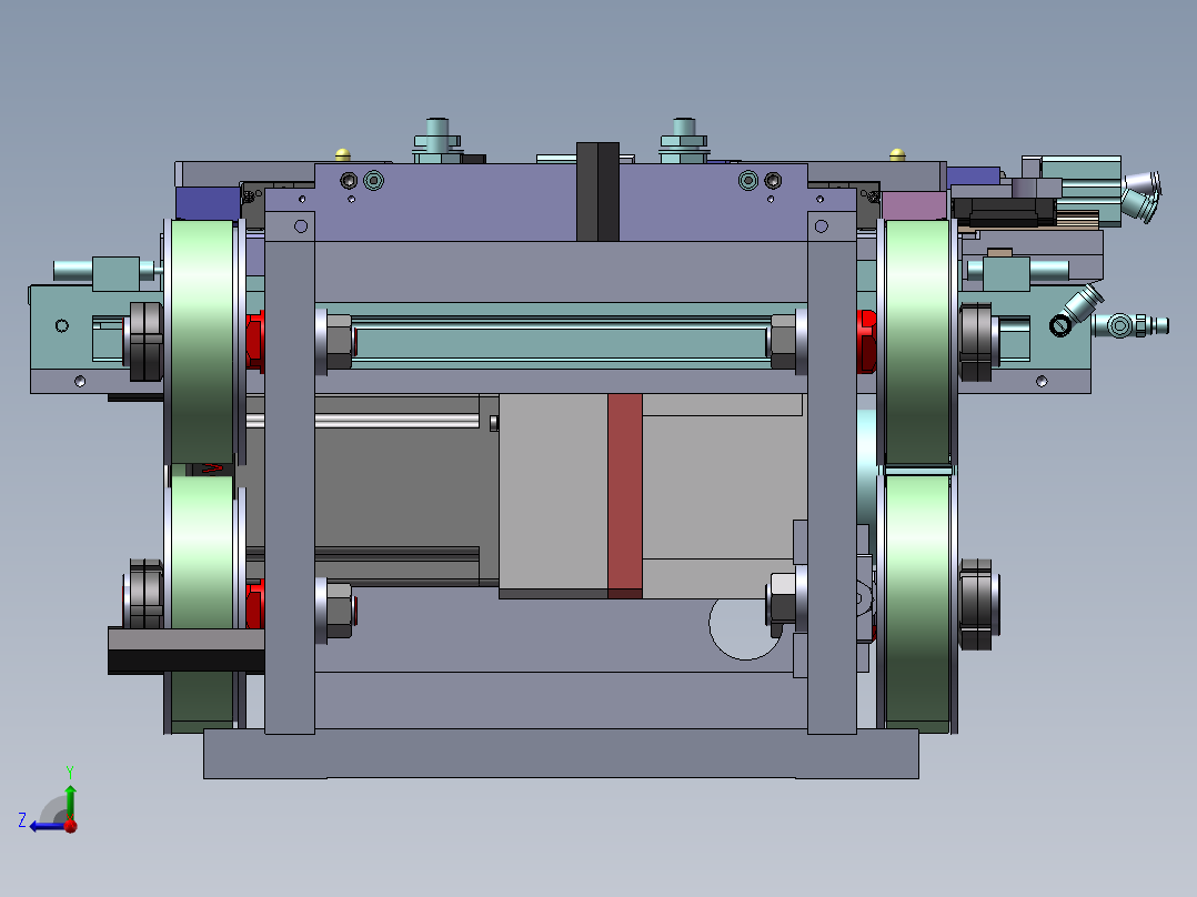 2023.02月-环形输送线sw18右视图