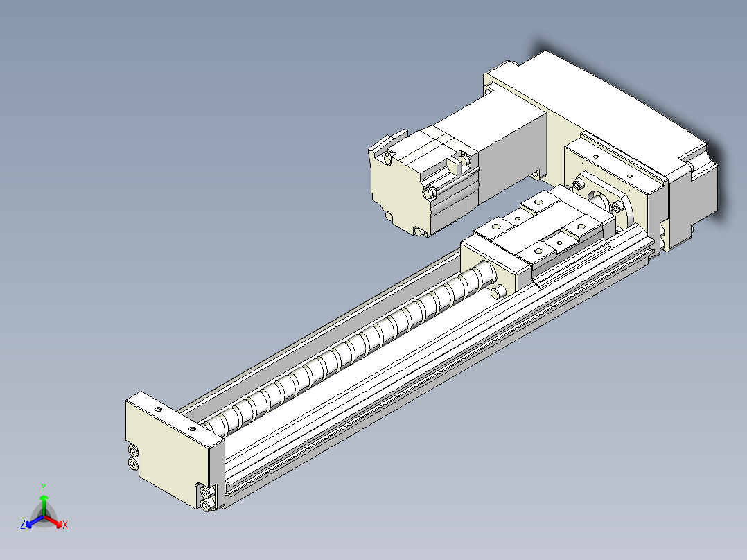 钢基模组-TPA-KSR-6005C-300A1-ML-H1S0正等轴测图