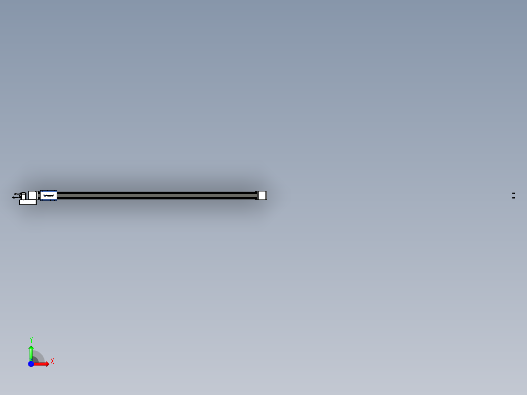 威洛博LB.GB同步带传动--欧规系列GB8-L96-S2150-BL-P40前视图