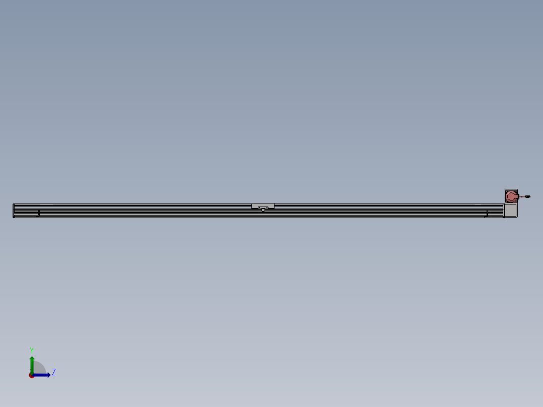 精密模组MT170-L125-3000-RU-M75-C4左视图