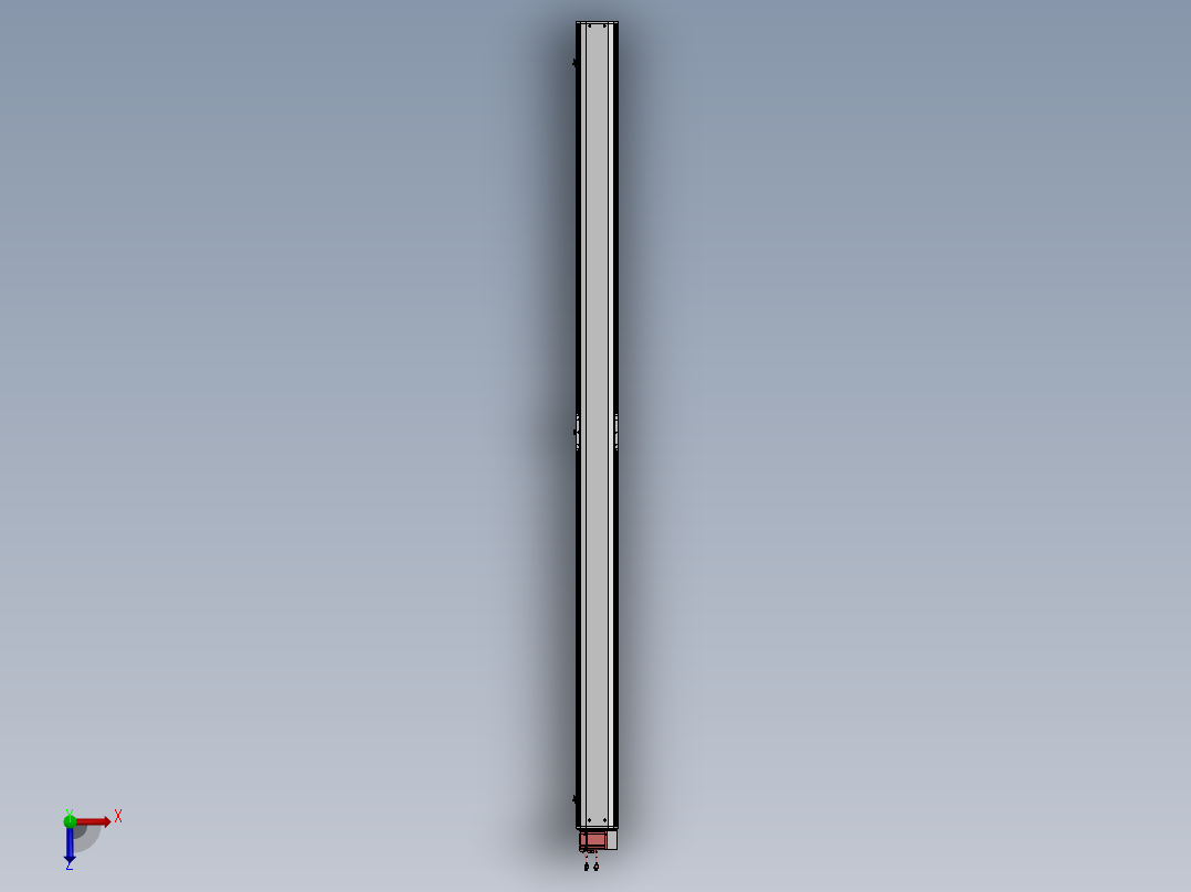 精密模组MT170-L125-3000-RU-M75-C4俯视图