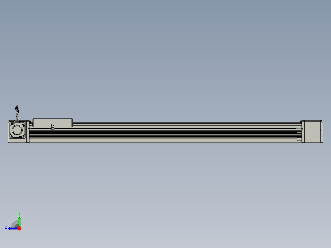 威洛博直线电机模组EB16-L208-S1200-L-ZP75-MS3-5K右视图
