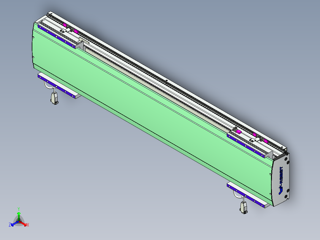 威洛博VL系列直线电机模组-2VL22H3-S800