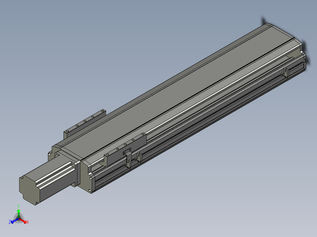 东锦丝杆传动-直线滑台模组DH170-C-L10-S550-BC-P750W-C3