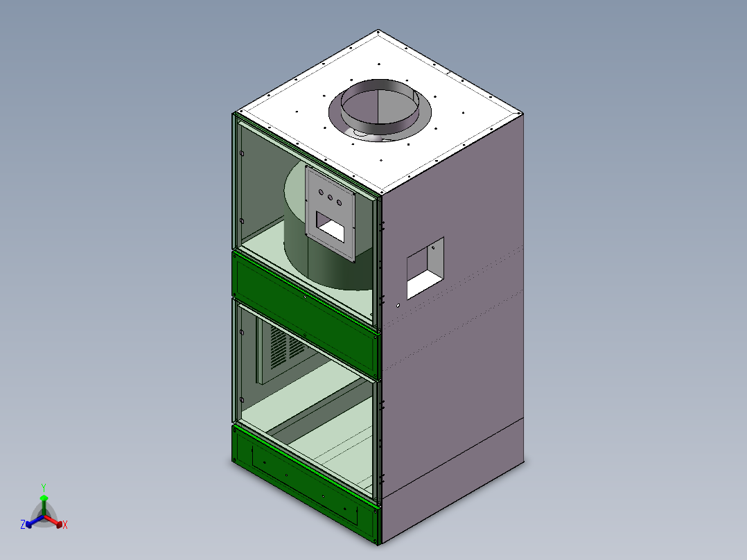 PY-FJ4正等轴测图