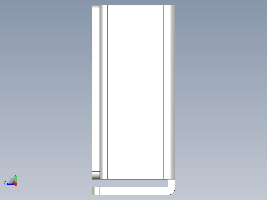 基恩士OP-76877_2_kc图纸模型右视图