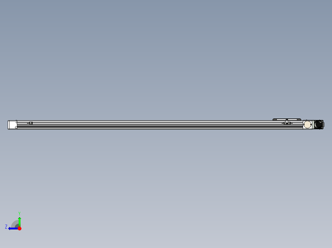 同步带滑台-欧规BC6H-L60-S1900-L-ZP40-D3右视图