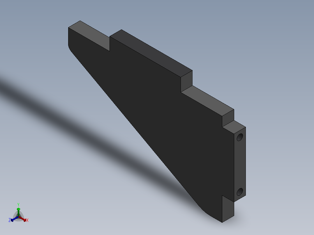 木长度圆环气动横切锯机正等轴测图