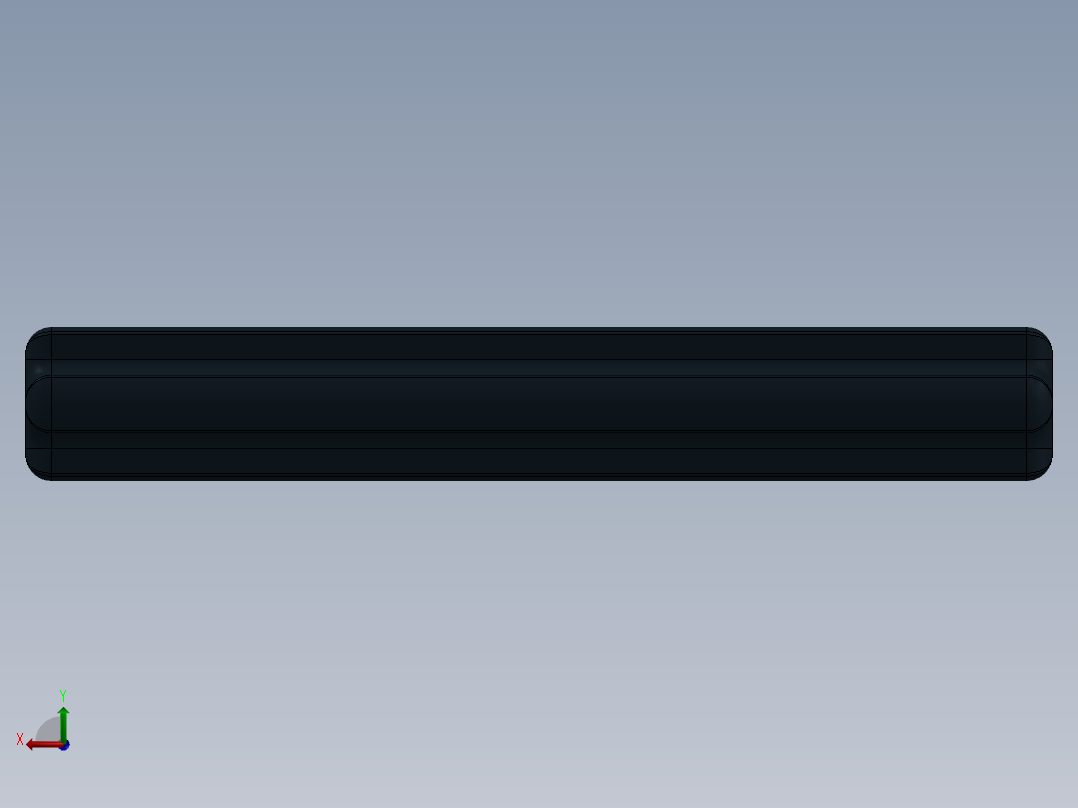 乐高机械组车桥-3705 Black Technic Axle 4.SLDPRT后视图