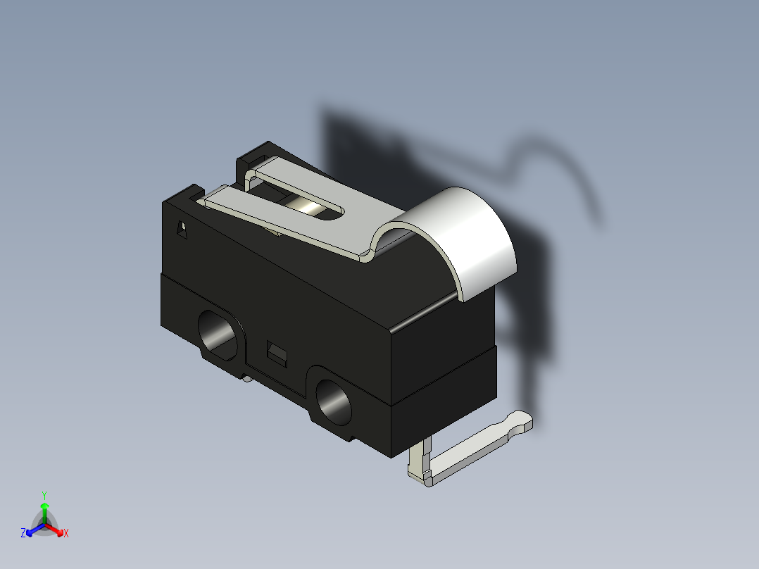 D2F-L30-A正等轴测图