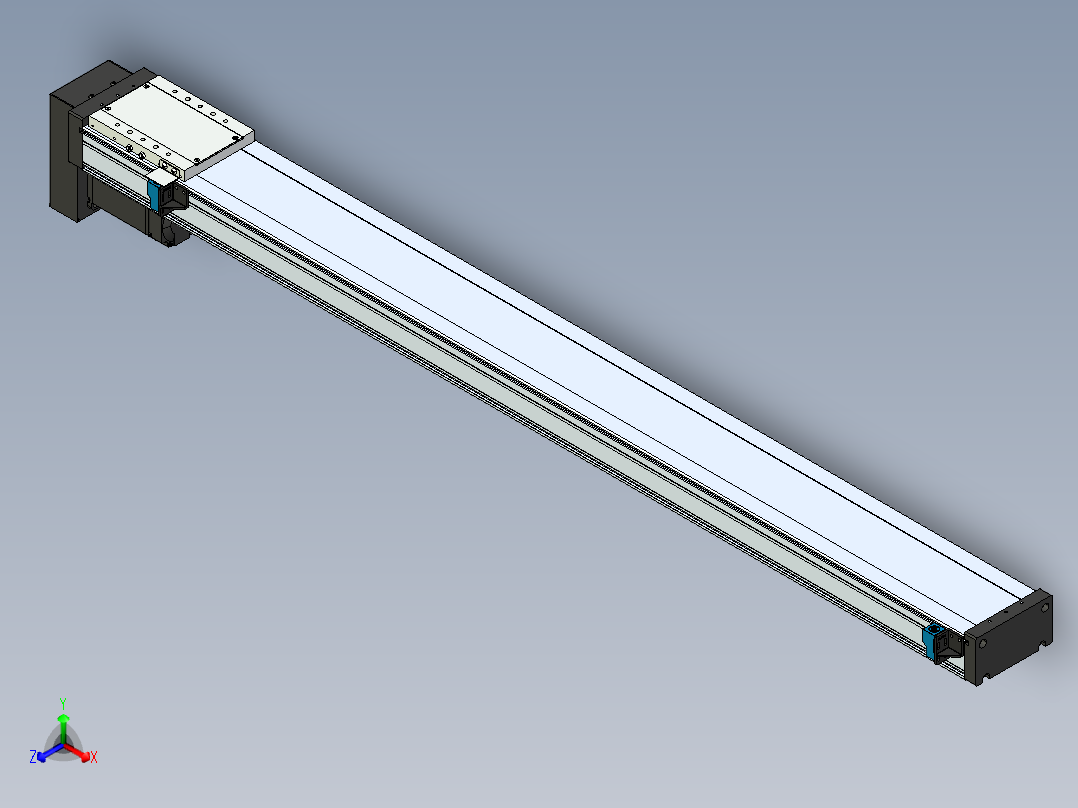 模组FSL120 E1200 10C7-BD-T40正等轴测图