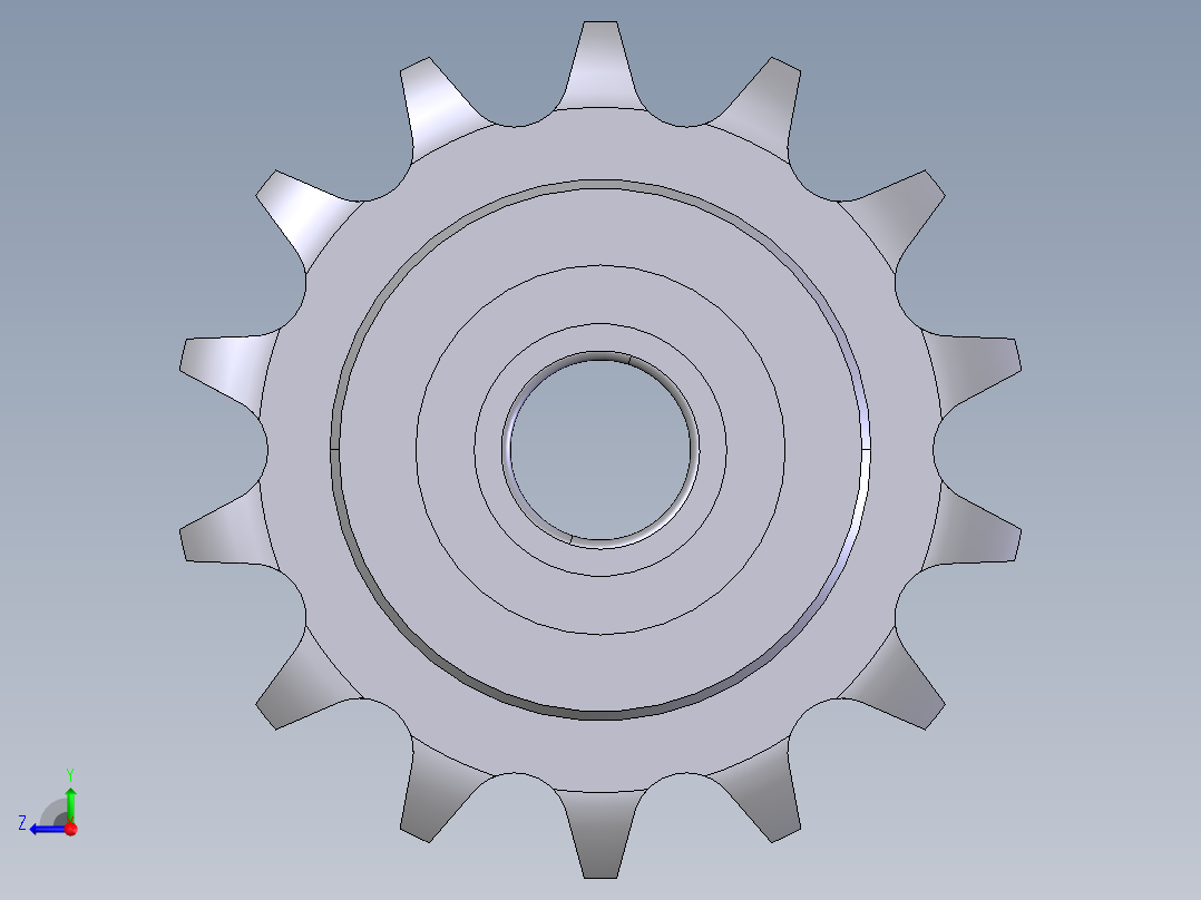 链轮_C-DRC60-14-20_MISUMI-0右视图