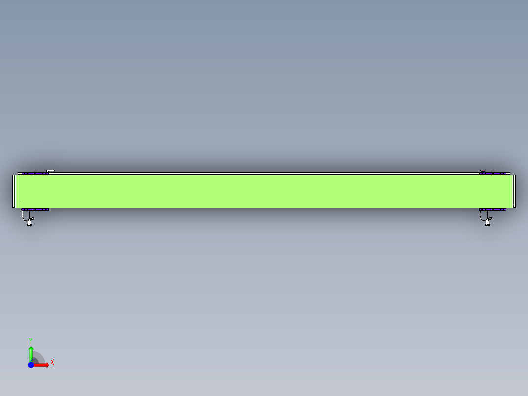 威洛博VL系列3d模型模组2VL22H2Y-S2850前视图