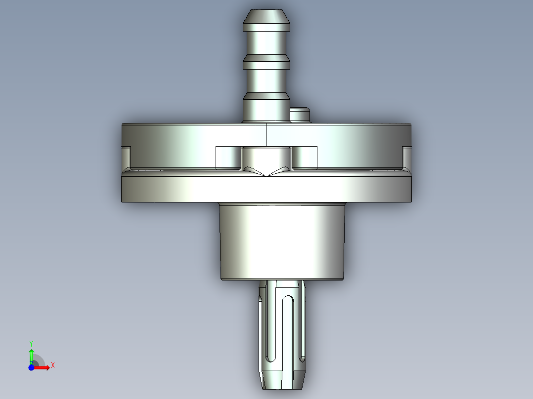 内齿轮泵前视图