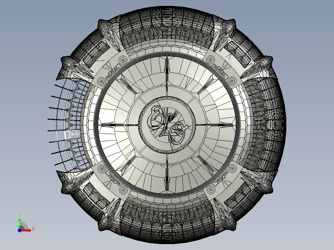 不明飞行物2前视图