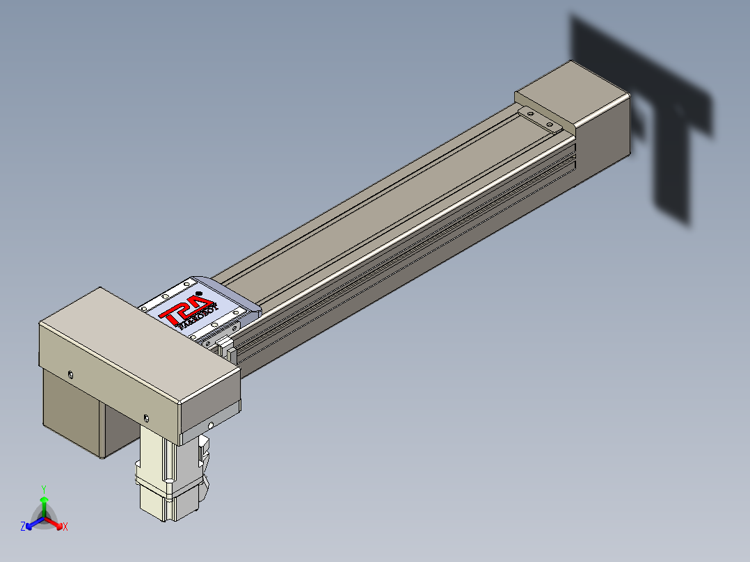 同步带全封闭直线模组TPA-HCB-65S-90-L300-MR-Y-P10-N3
