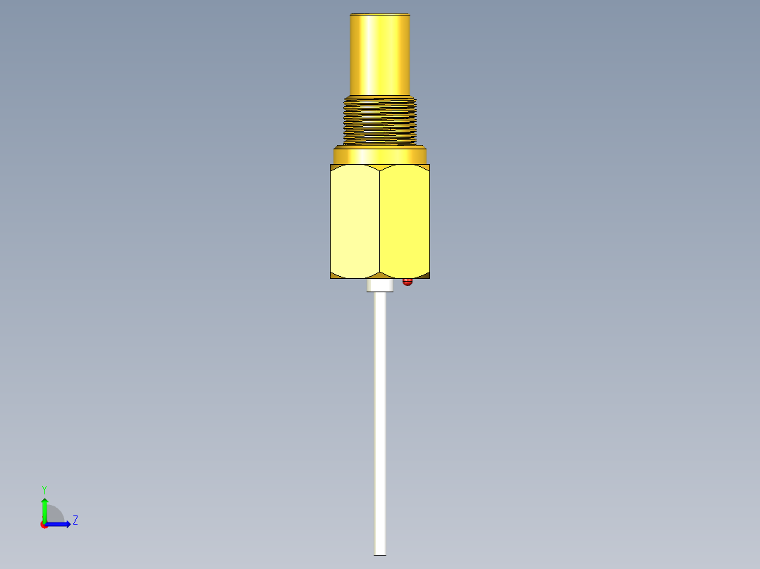 接近传感器CSW-FL_3D左视图