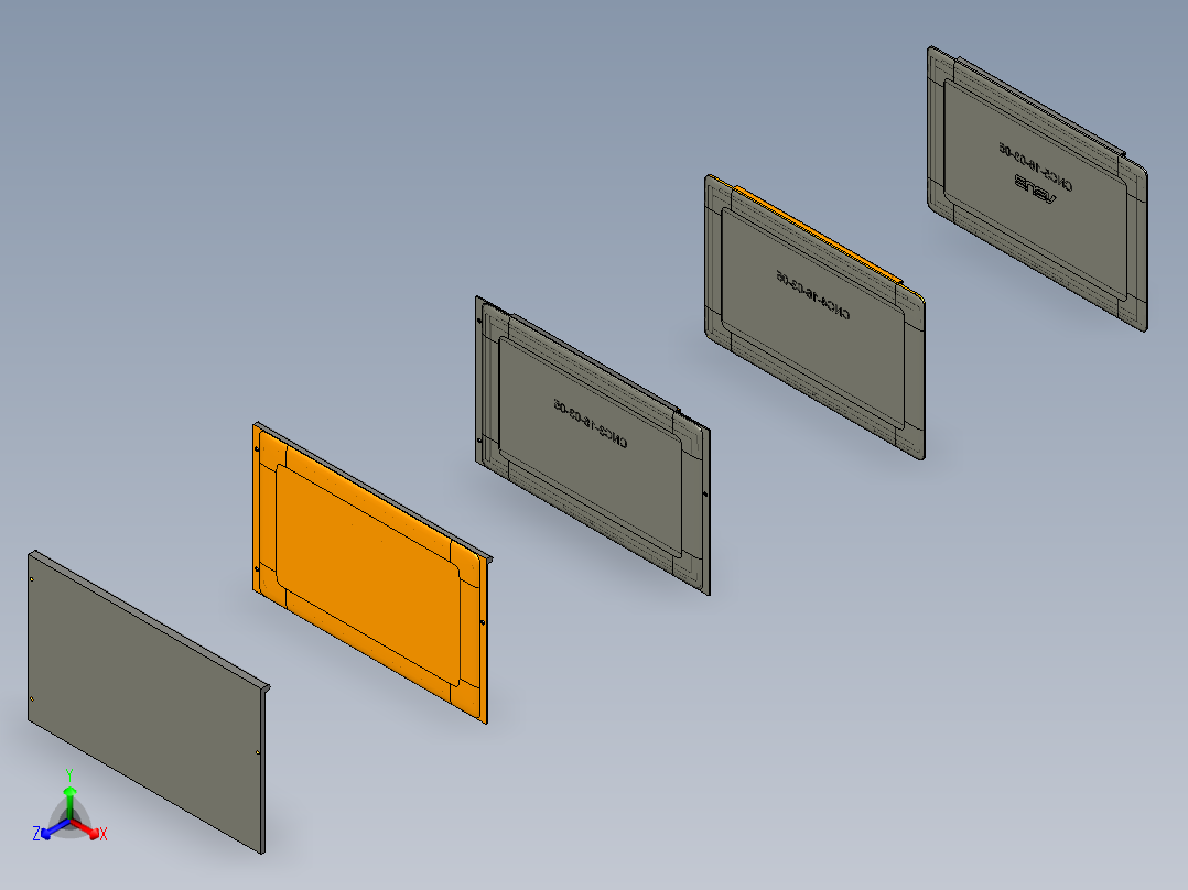 UX390-A-GXT-16-03-05正等轴测图